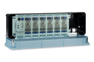 Centru de comanda cu 6 zone, cu fir KL06-M