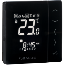 VS30B (Schwarz) Digitaler PROGRAMMIERBARER Raumthermostat