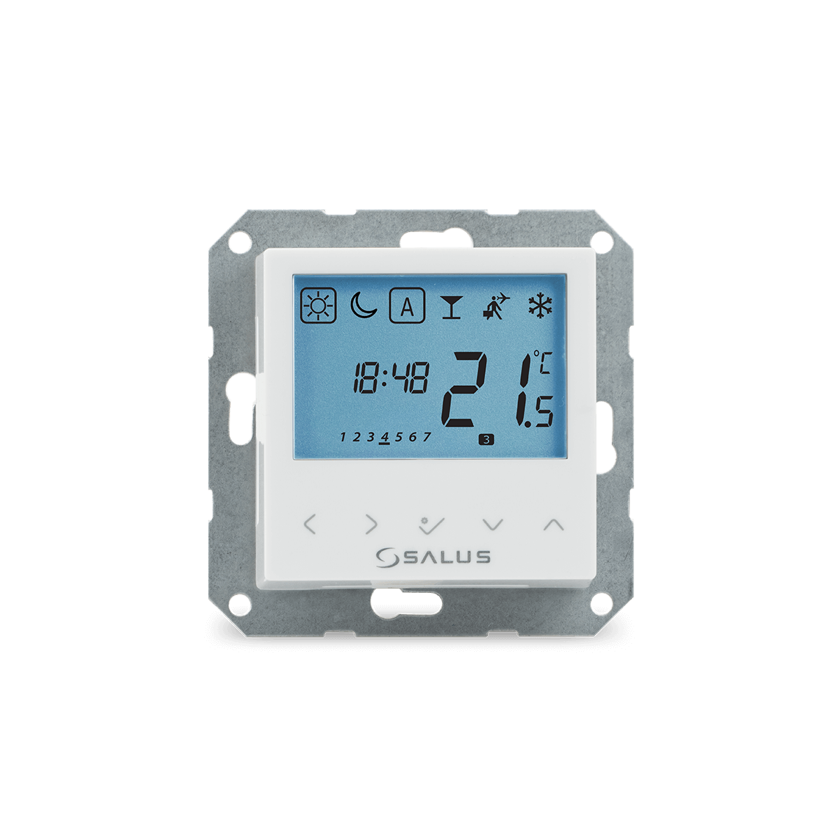 BTRP230-9010 Wired, flush-mounted, digital thermostat - programmable