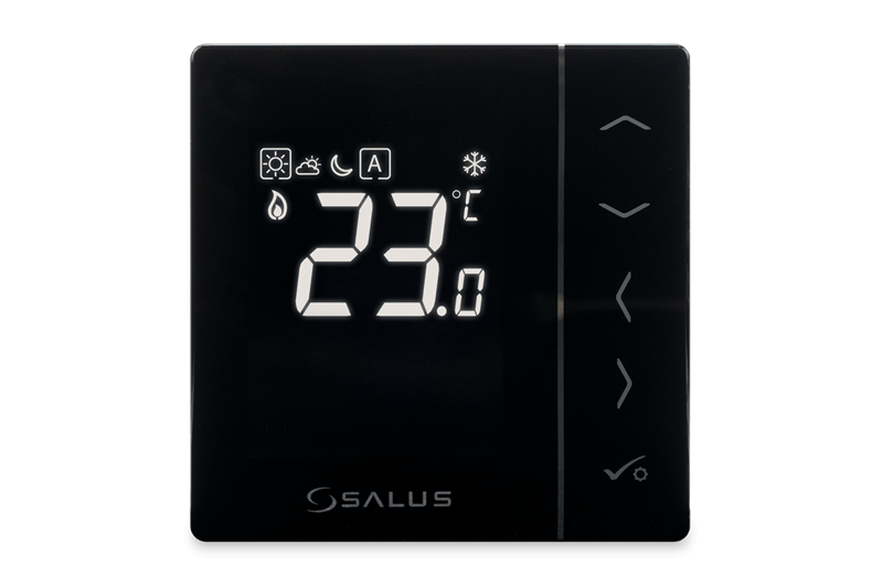 VS35B (Schwarz) Digitaler Raumthermostat