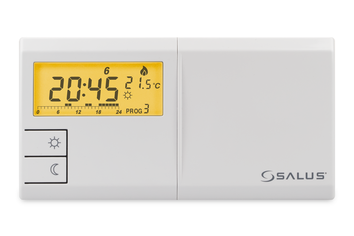 091FLV2 Wired, electronic thermostat - programmable