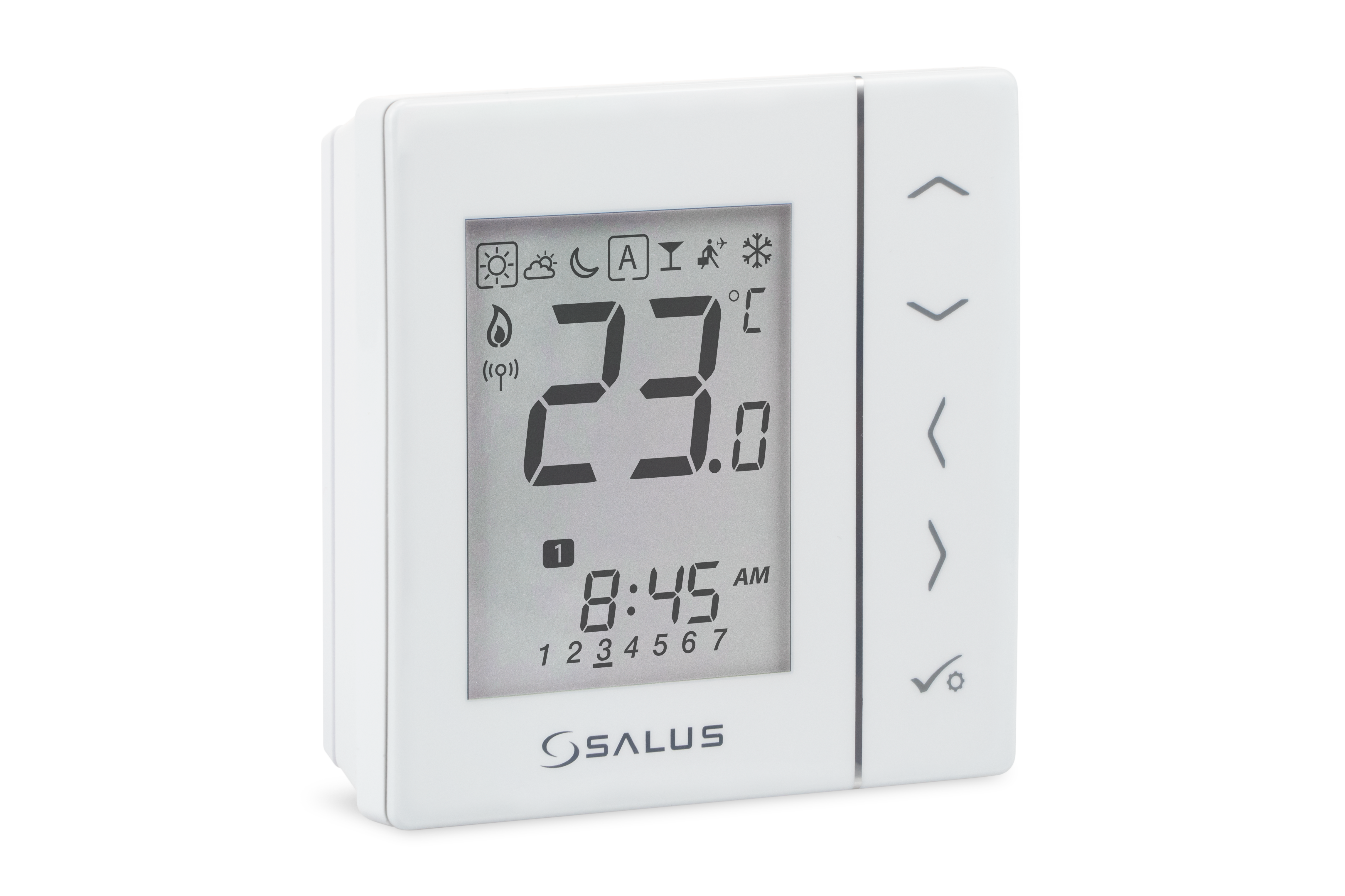 VS20WRF (Weiß) 4 in 1 digitaler Raumthermostat