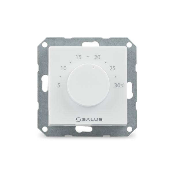 BTR230(20) Wired, flush-mounted, electronic thermostat - non-programmable