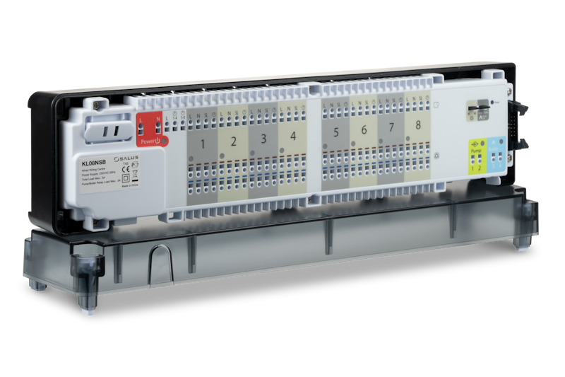 KL08NSB Wiring centre, for 8 zones