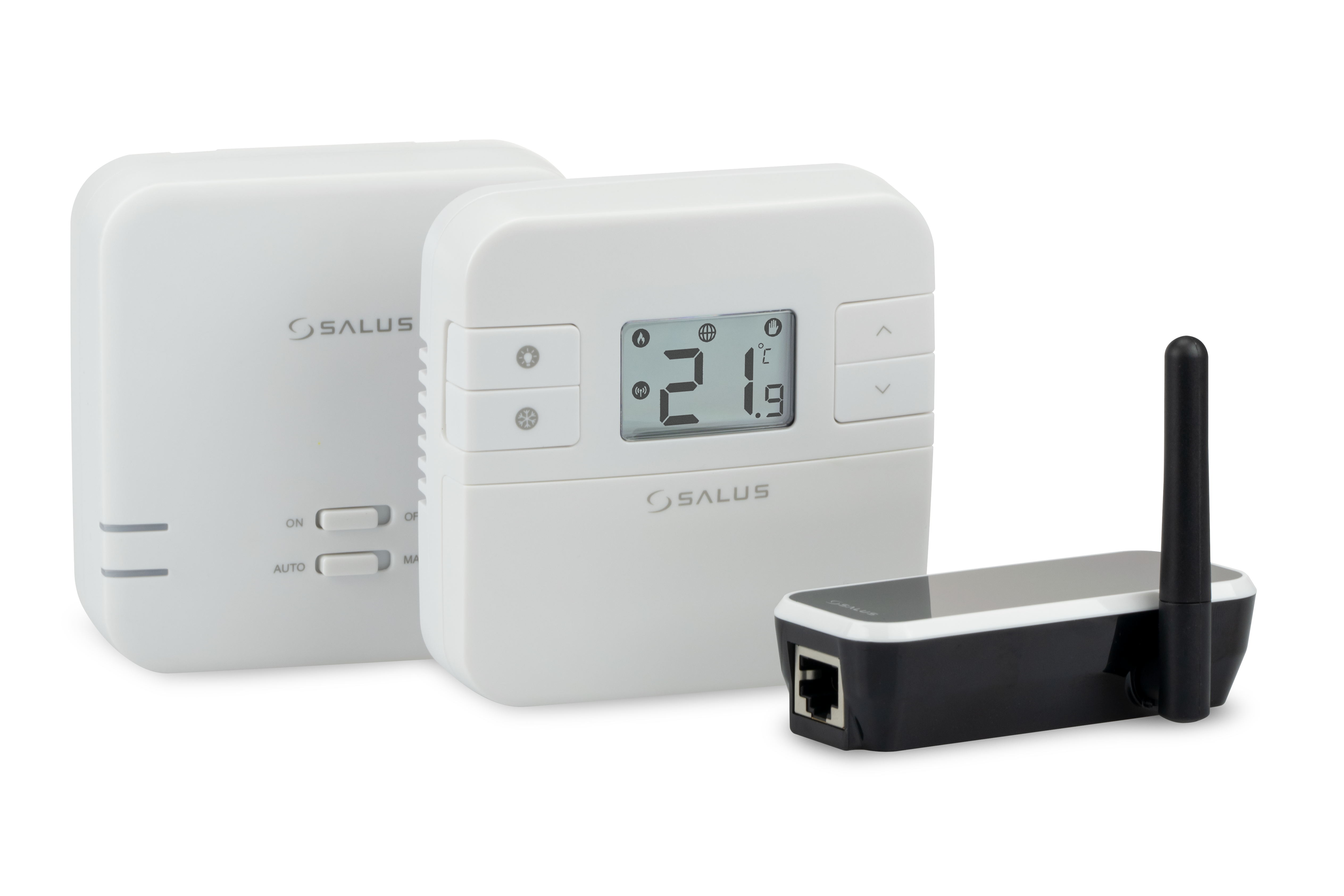 Thermostat programmable sans fil Salus WQ610RF Thermostat et Régulation